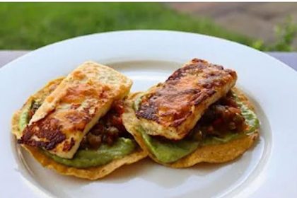 Receta de tostadas de queso panela