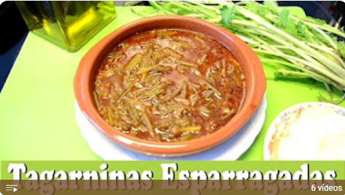 Receta de verduras esparragadas