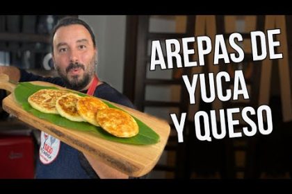 Receta de arepas de yuca