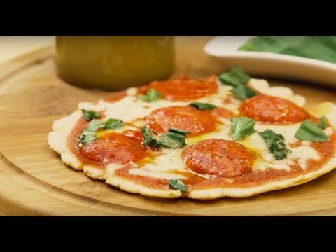 Receta de arepizza de mozzarella