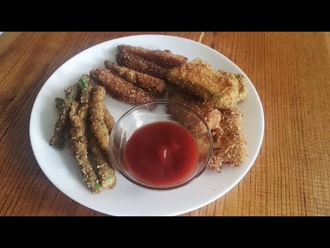 Receta de verduras empanizadas