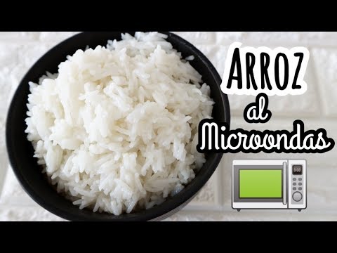 Receta de arroz al microondas