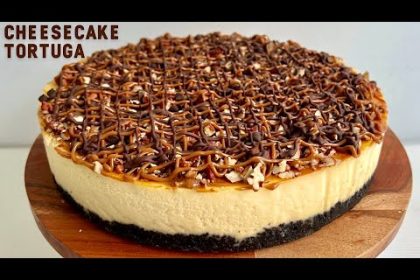 Receta de tortuga cheesecake