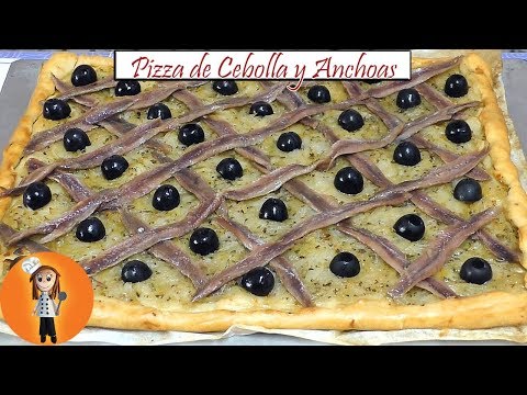 Receta de anchoas con cebolla