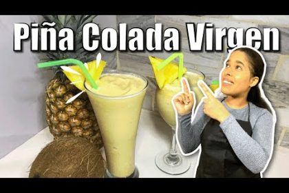 Receta de virgen colada