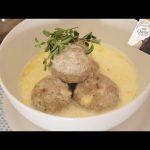 Receta de albóndigas en salsa blanca