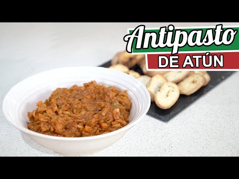 Receta de antipasto de atún venezolano