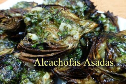 Receta de alcachofas asadas