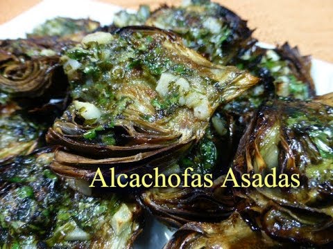 Receta de alcachofas asadas