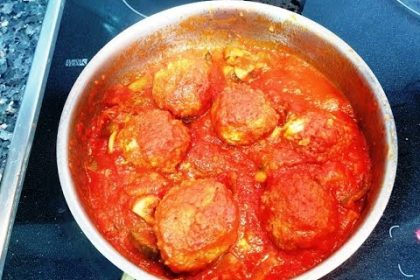 Receta de albóndigas sorpresa