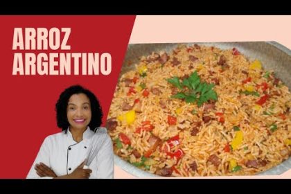 Receta de arroz a la argentina