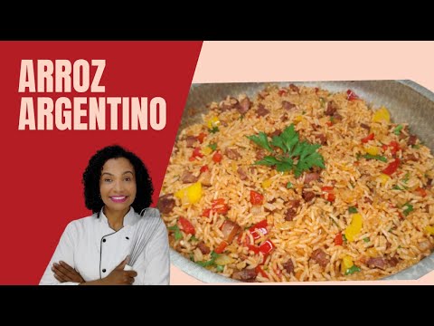 Receta de arroz a la argentina