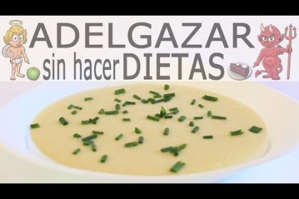 Receta de vichyssoise sin nata