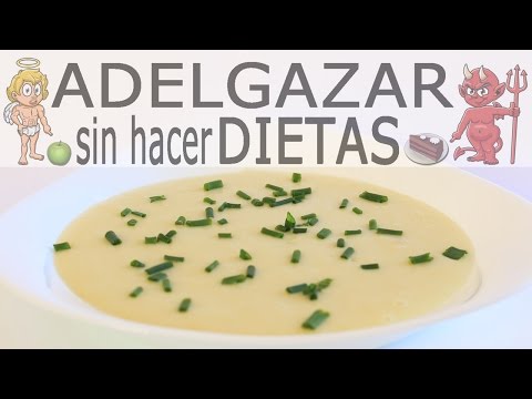 Receta de vichyssoise sin nata