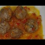 Receta de albóndigas dulces de carne