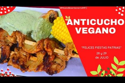 Receta de anticuchos vegetarianos