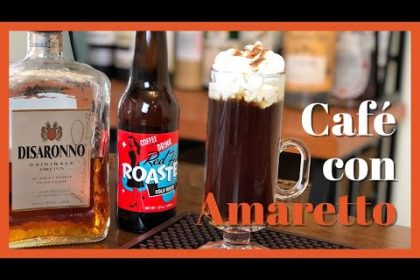 Receta de amaretto café