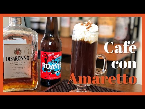 Receta de amaretto café