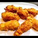 Receta de alitas de pollo rebozadas crujientes