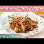 Receta de alcachofas fritas con jamón