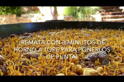 Receta de arrossejat de fideos tarraconense