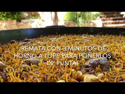 Receta de arrossejat de fideos tarraconense