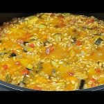 Receta de arroz caldoso con verduras