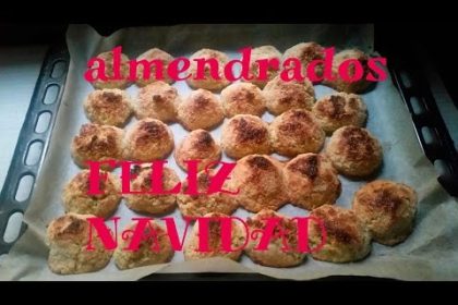 Receta de almendrados caseros