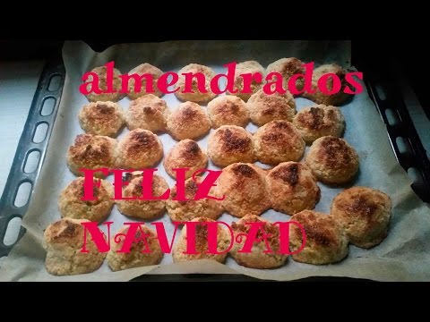 Receta de almendrados caseros