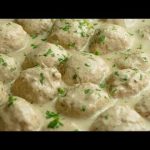 Receta de albóndigas de pollo guisadas