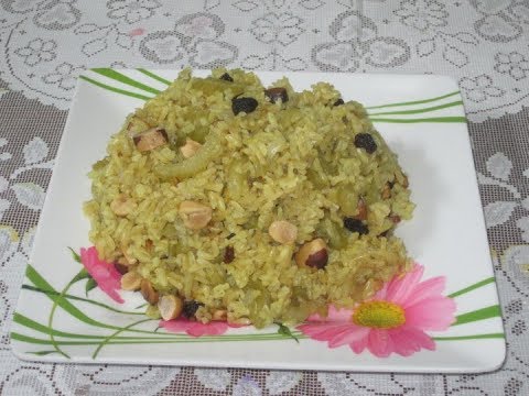 Receta de arroz al curry con apio