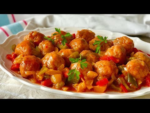 Receta de albóndigas en salsa de pimentón