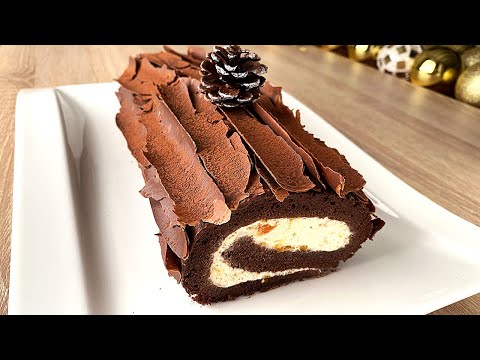 Receta de tronco de chocolate