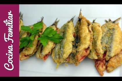 Receta de anchoa rellena