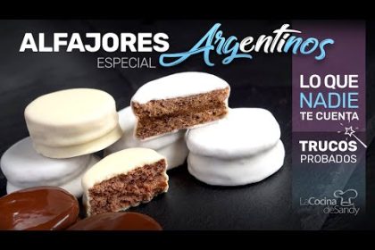 Receta de alfajores marplatenses blancos