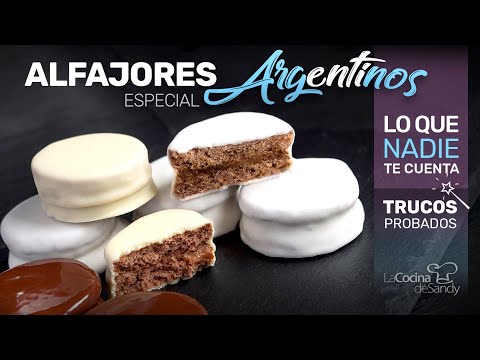 Receta de alfajores marplatenses blancos