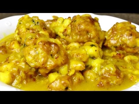 Receta de albóndigas de choco y gambas