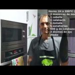 Receta de verduras al horno con mojo de cilantro