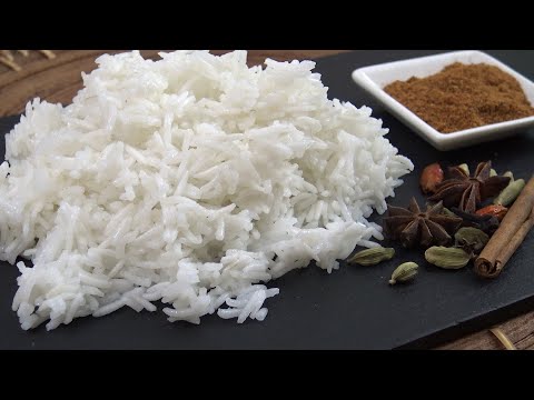 Receta de arroz basmati