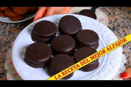 Receta de alfajores fáciles de chocolate