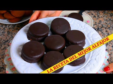 Receta de alfajores fáciles de chocolate