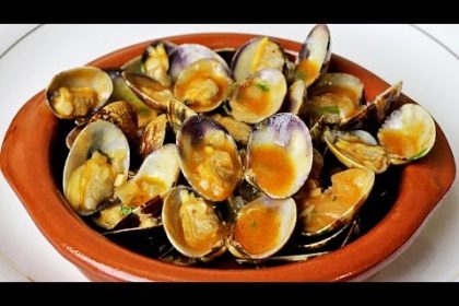 Receta de almejas a la andaluza