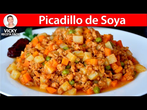 Receta de tortitas de soya con pollo