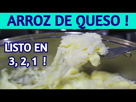 Receta de arroz al queso