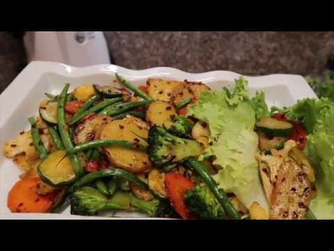 Receta de verduras salteadas en mantequilla