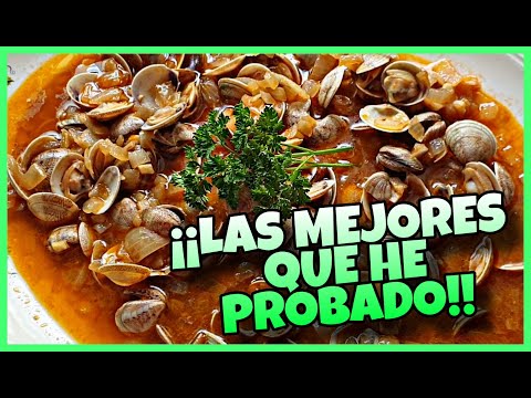 Receta de almejas en salsa