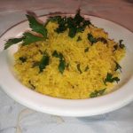 Receta de arroz árabe con curry