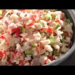 Receta de tostadas de surimi