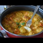 Receta de albóndigas de pescado y marisco