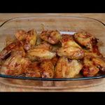 Receta de alitas de pollo al horno